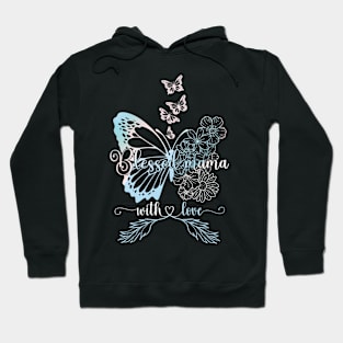 BLESSED MAMA WITH LOVE Hoodie